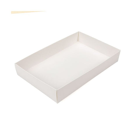 Kraft Box Bottom White 152x38x241 mm 