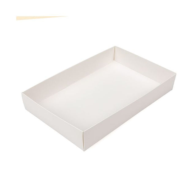 Kraft Box Bottom White 152x38x241 mm 