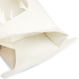Sacs Kraft Blancs avec Fenêtre et Fermeture Tin-Tie 15,2x7x26,7cm - 100 pcs