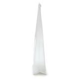 Sacs à Fond Plat Blanc avec Fermeture Tin-Tie 8,9x6,4x25,4cm - 100 pcs