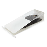 Sacs à Fond Plat Blanc avec Fermeture Tin-Tie 8,9x6,4x25,4cm - 100 pcs