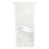 Sacs à Fond Plat Blanc avec Fermeture Tin-Tie 12,7x7,6x30,5cm - 100 pcs