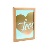 Boite Cadeau Kraft avec Fenêtre 153x25x215 mm - 25 pièces