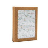 Boîte en papier kraft avec fenêtre et feuille en PET insérée 9.5x1.3x13.2cm (25 pièces)[WKRG339]