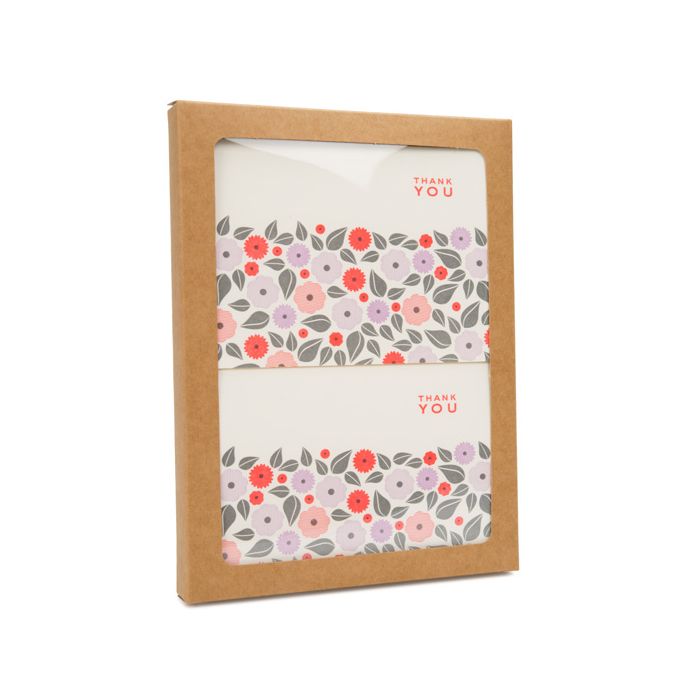 Boîte en papier kraft avec fenêtre et feuille en PET insérée 125 x 13 x 168 mm - 25 Pieces