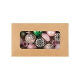 Boite Kraft avec Fenêtre 54x13x92 mm - 25 pièces