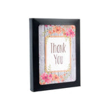 Boîte à fenêtre en papier noir mat avec feuille PET insérée 115 x 15 x 150 mm A2 - 25 Pieces