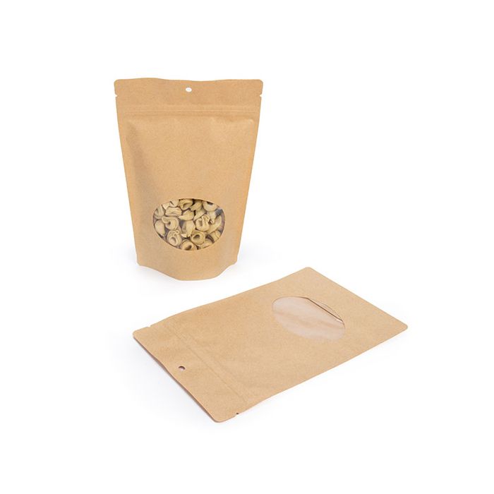 Doypack avec fermeture 15 x 9 x 23 cm - 100 Pieces