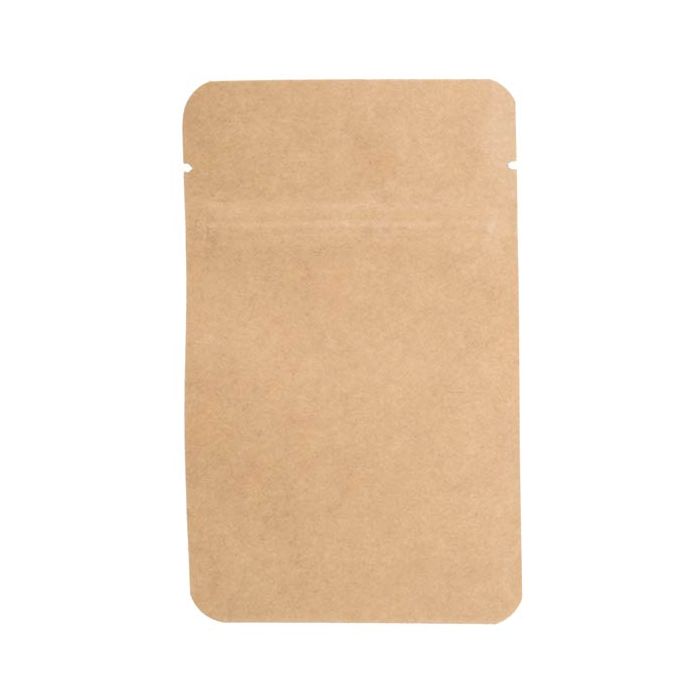 Doypack Compostable n papier Kraft 210x90x290mm - 100 pcs