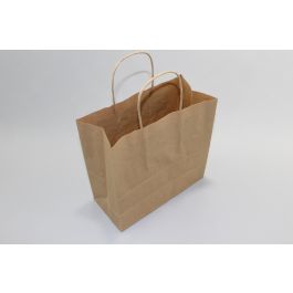 Sac en papier Marron, 180+80x220mm - 50 pcs