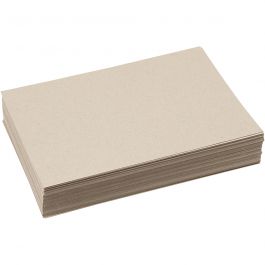 Feuille Cartonné recyclé A4, 210x297mm - 125 pcs