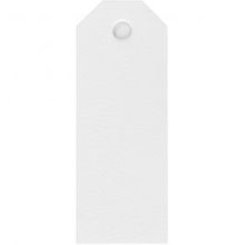 Etiquette Blanc, 30x80mm - 20 pcs