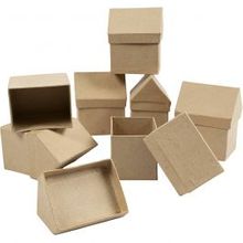 Boîte en forme de Maison, 60x85x105mm - 20 pcs
