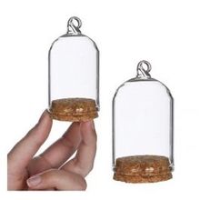 Dôme avec suspension sur base en liège Ø60 h.80 mm - 6 Pcs