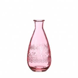 Flower vase Rome Ø7.5cm and 16cm high Pink (12 pcs.) [IFS-29731]