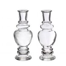 Vase Venice Transparent H: 155 x Ø57 mm - 12 Pcs