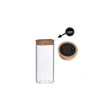 Tube à essai Ø80 h: 180 mm w. couvercle en liège solaired - 1 pc