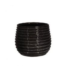 Pot Noir Anthracite Rise Ø100 x h: 135 mm - 6 Pcs