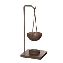 Porte-cubes aromatiques en métal brun foncé - 2 pcs