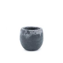 Bol aromatique Gris foncé Parfum de musc Ø90x80mm - 6 Pcs