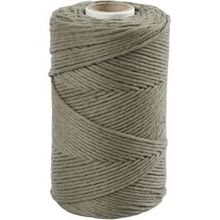 Macramé Vert, L: 198 m, P: 2 mm, 330 g - 1 Rouleau
