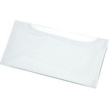 Plat en verre, taille 33,5x17 cm - 8 pcs