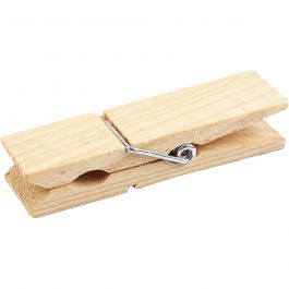 Cheville en bois, L: 7.2 cm, L: 2 cm - 4 pcs