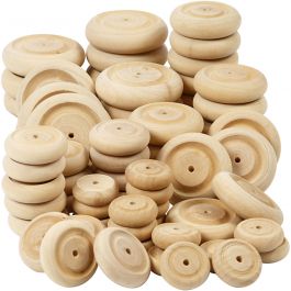 Roue, P: 24+30+42+50 mm, épaisseur 8+10+11+14 mm, - 4x40 pcs