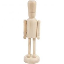 Figurine en Bois, H: 45 cm - 1 pc