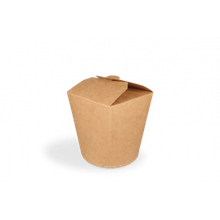 Boîte de nouilles Wok 94x97mm 26oz 750ml kraft - 500 pcs