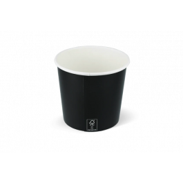 Gobelet à crème glacée Carton 360ml Ø90mm 12oz Noir FSC®Mix - 1.000 pcs