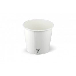 Gobelet à crème glacée Carton 360ml Ø90mm 12oz FSC®Mix Blanc - 1.000 pcs