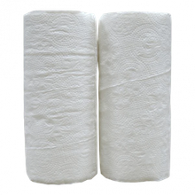 Essuie-tout Blanc 2 couches 45 Feuilles 100% cellulose - 32 pcs
