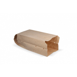 Sachet à Snacks Papier perforé - 0.5 pond 105x85x270mm kraft 50gr - 1.600 pcs