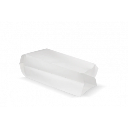 Sachet à Snacks Papier perforé - 0.5 pond 105x85x270mm Blanc 45gr - 1.800 pcs