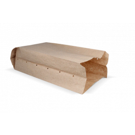 Sachet à Snacks Papier perforé - 3 pond 160x100x360mm kraft 50gr - 900 pcs