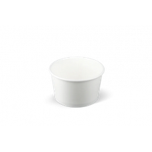 Gobelet à crème glacée Carton 240ml Ø92mm 8oz Blanc - 1.000 pcs