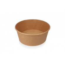 Salade Poke Bowl 750ml 26oz Ø148x60mm kraft - 300 pcs