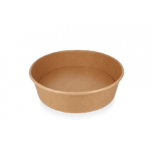 Salade Poke Bowl 900ml 30oz Ø184x50mm kraft - 300 pcs