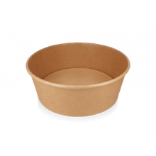 Salade Poke Bowl 1300ml 40oz Ø184x67mm kraft - 300 pcs