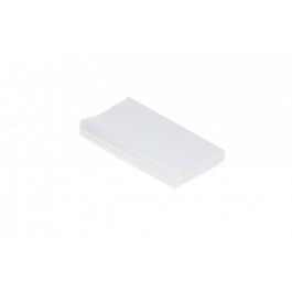 Serviette de table 2 couches Paper 1/8 plié 330x330mm Blanc - 2.000 pcs