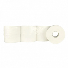 Papier toilette Mini Jumbo 180m 2 Couches Blanc T2 - 12 pcs
