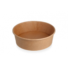 Salade Poke Bowl 1100ml 38oz Ø184x60mm kraft - 300 pcs