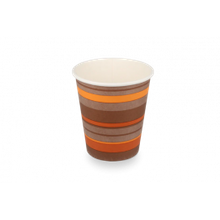 Tasse à Café Carton 300cc 10oz Ø90mm rayé - 1.000 pcs