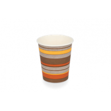 Tasse à Café Carton 230cc 8oz Ø80mm rayé - 1.000 pcs