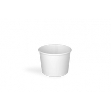 Gobelet à soupe Carton 240ml Ø90mm 8oz Blanc - 500 pcs