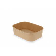 Récipient en carton 121x52x173mm 650ml Kraft - 300 pcs
