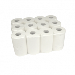Rouleau d’essuie-mains Mini 1 couche 120 mètres Ø190mm 100% cellulose T8 - 12 pcs