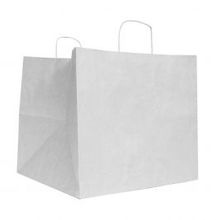 Sac à Pizza Blanc, 33+33x33cm - 100 pcs