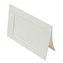 Carte Blanche avec ouverture pour photo ou impression, 130x178mm - 25 pcs